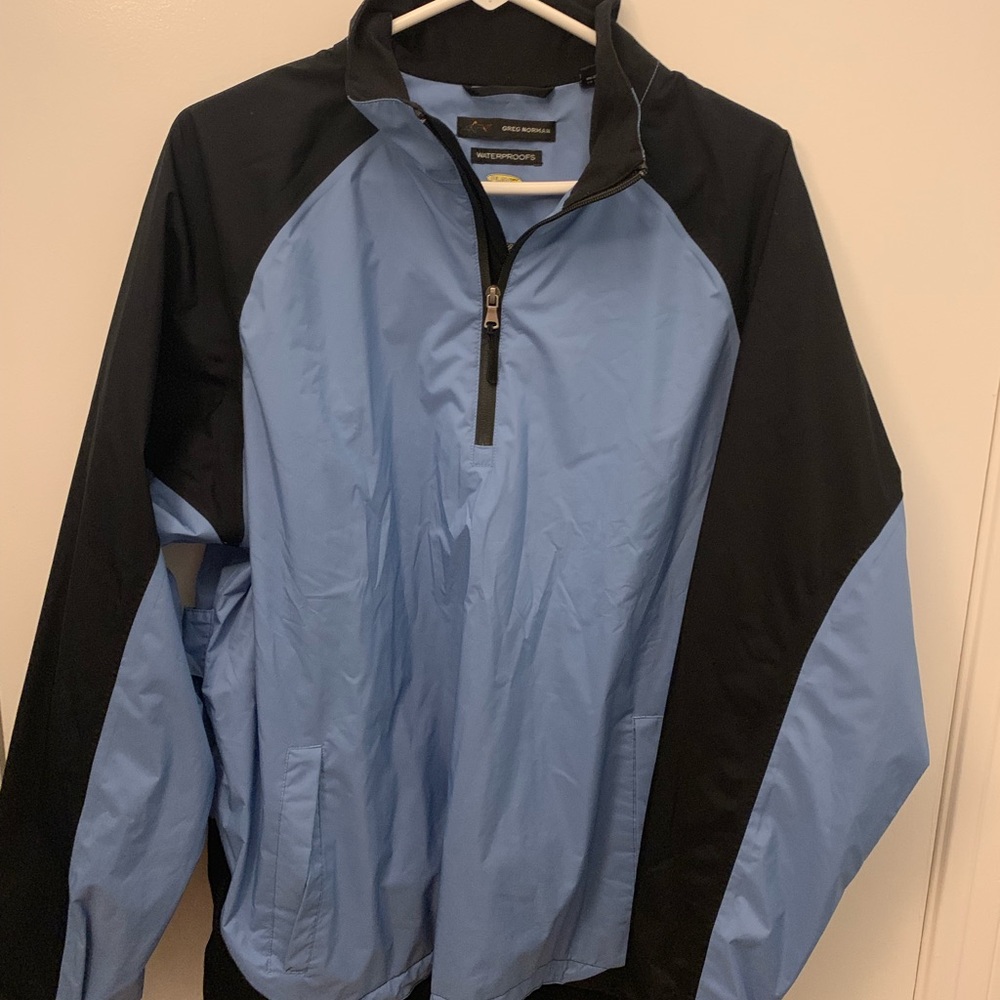 Greg Norman pull-over rain jacket
